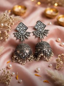 (New unused item) Oxidized Jhumka E