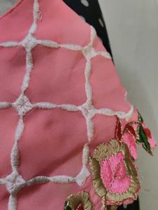 Embroidered Cream Kurta