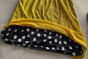 Yellow Sleeveless Top with Inner | Bust 38 |