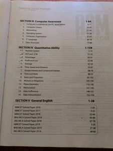 MCA Entrance Books