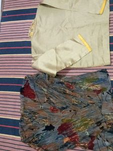 Stylish kurta jacket combo