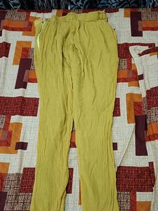 Elegant Brown Kurta with Leaf Print