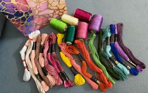Anchor Embroidery Cotton and Satin threads
