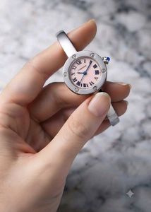 Cartier round  dial watch