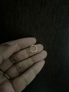 Gold Plated Nose/Ear Rings Set