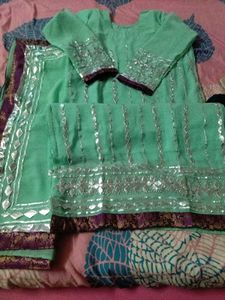 Mint Green Salwar Kameez Suit