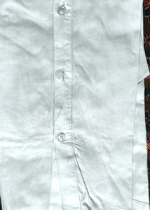 Men's White Ramraj Shirt