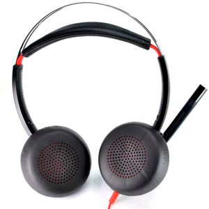 Black Over-Ear Headset with Mic
