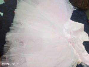 Pink Flower Girl Dress