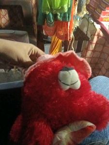 Cute Red Plush Toy