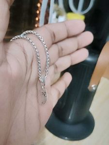 Silver Chain Necklace Pendant