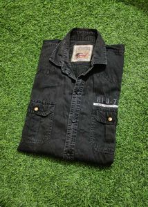 Black Denim Shirt👌