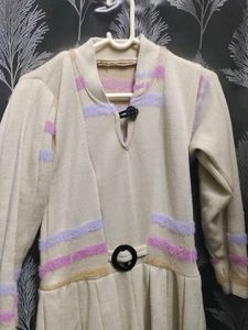 Woolen Vintage Knit Dress