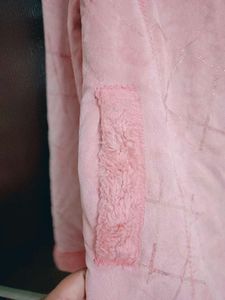 Light Pink Color Winter Coat
