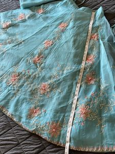 Blue lehenga