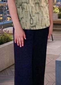 Unique Abstract Print Sleeveless Top