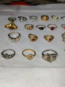 Assorted Ring Collection set of 3 rings 99