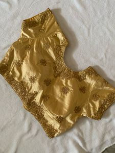 Golden Embellished Blouse
