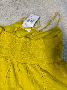 Breezy Yellow Dress