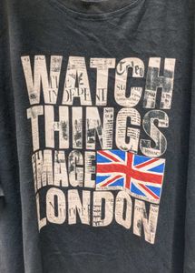 Black London Graphic T-Shirt
