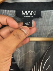 BoohooMAN Cuban Floral Shirt