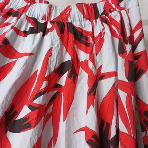 Floral Print Maxi Skirt