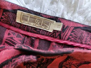 Bohemian-Style Ethnic-Print Wide-Leg Pants