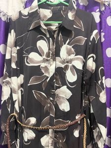 Floral Print Maxi Dress