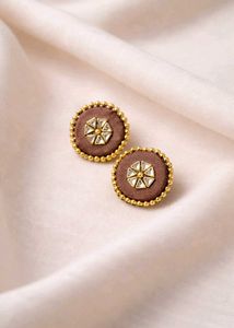 Ethnic Stud Earrings