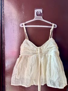 Boho Cream Cami Top