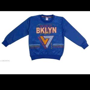 Navy Blue "BKLN" Crewneck Sweatshirt
