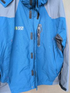 Teal &amp; Grey Outdoor Jacket