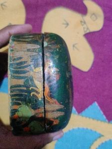 Vintage Hand-Painted Trinket Box