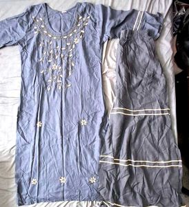 Embroidered Kurta Set