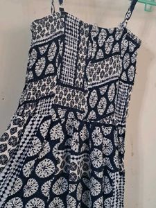 Boho Print Smocked Sundress