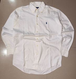 Classic White Polo Ralph Lauren Shirt