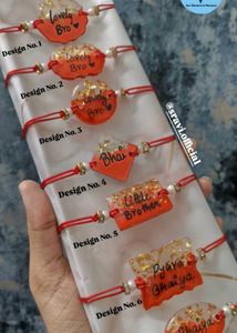 Red colored Rakhi