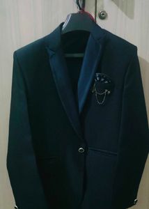 Boy 6 -9 years navy blue Blazer with waist coat an