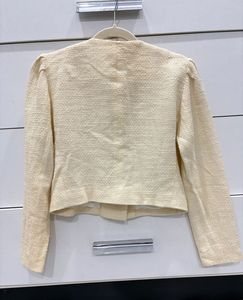 Chic Cream Tweed Jacket