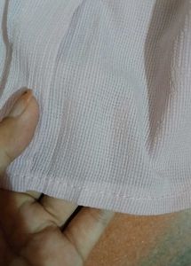 Off-Shoulder Button-Up Top