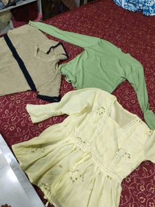 Bundle of 3 Women's Tops(college wear)