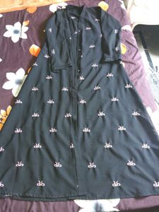 Elegant Embroidered Abaya Style gown (bhurkha)