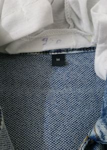 Hooded Denim Jacket