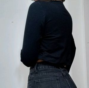 Slim Fit Top With Sleeve Cutouts