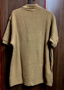 Mango Man Men's Brown Polo Shirt