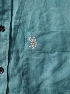 U.S. Polo Assn. Men's Green Shirt