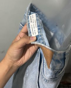 Long Straight Fit Denim