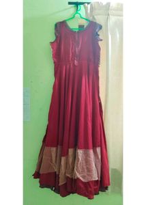 Elegant Maroon Dress