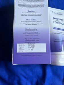 ChaiWee Dark Spot Corrector for Face
