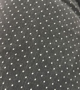 Polka Dot Denim shorts